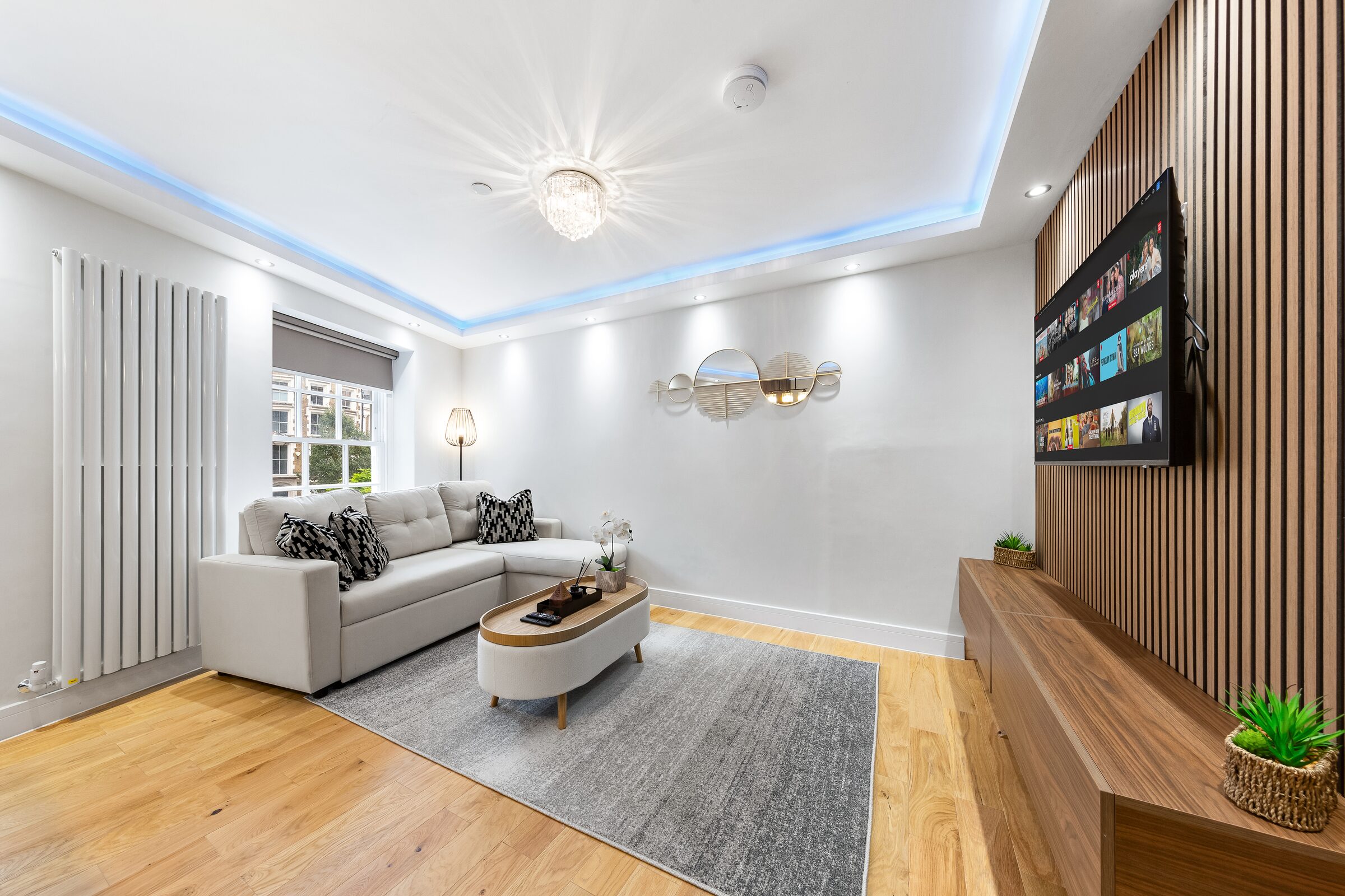Lounge seating area