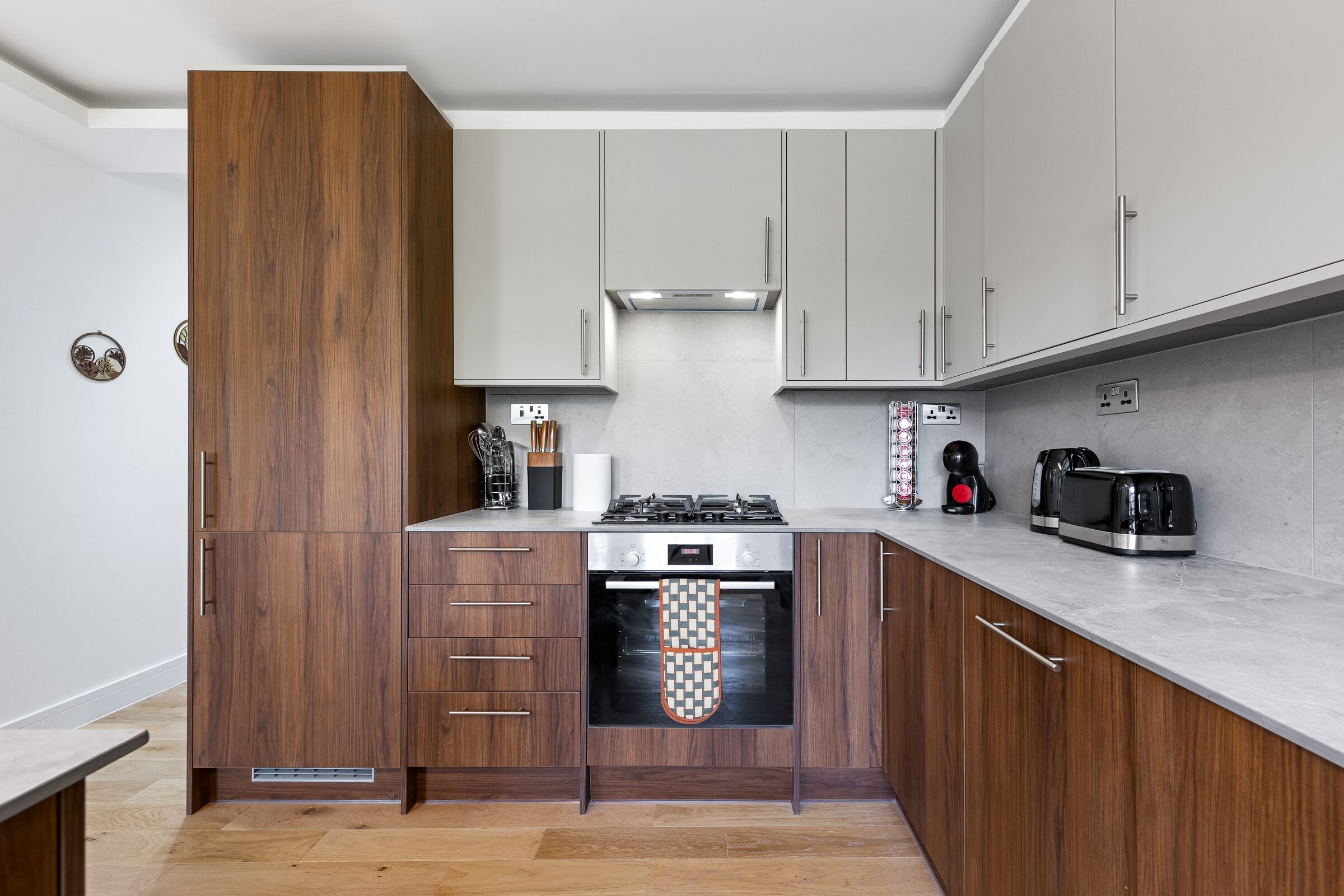 Kitchen cabinetry detail