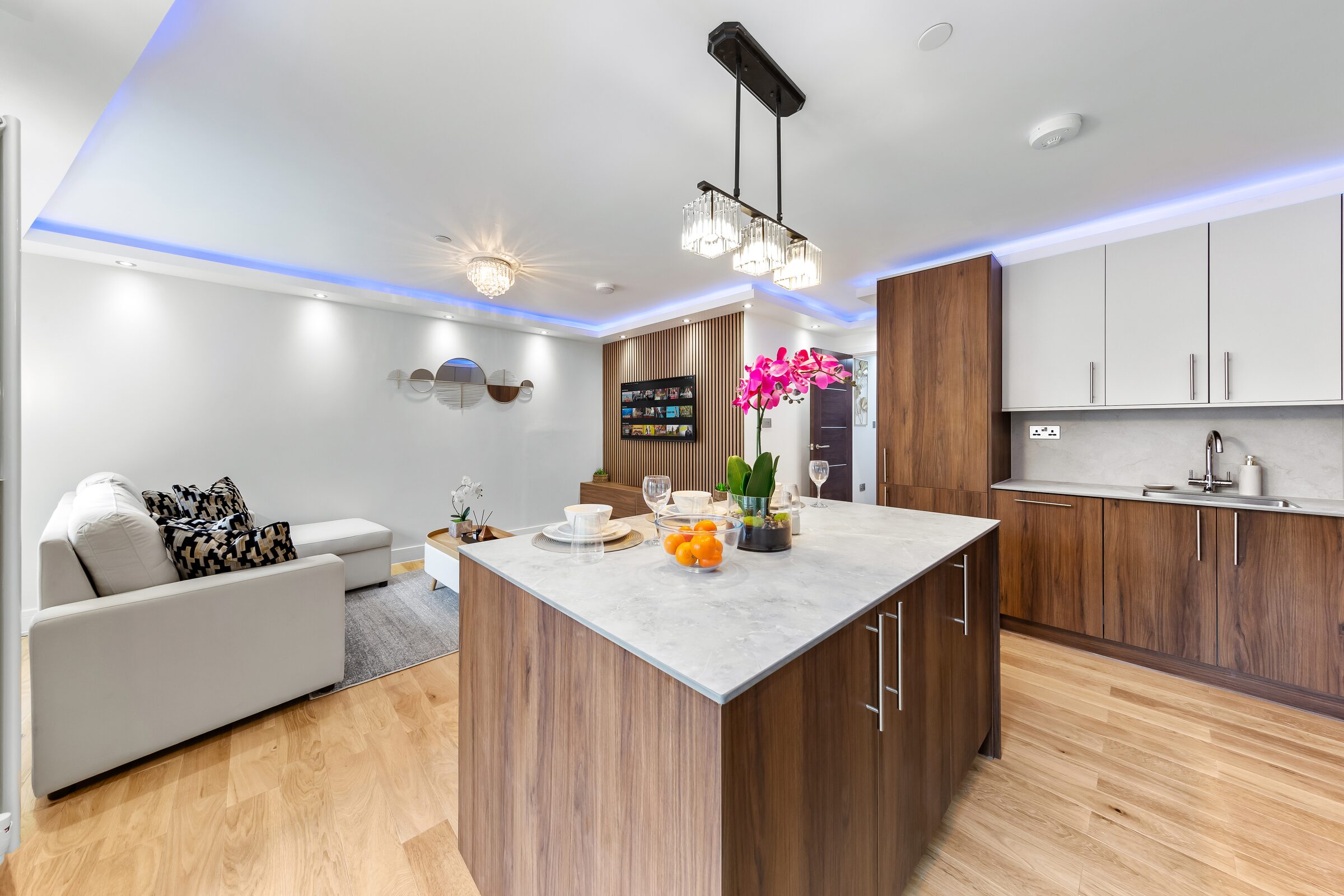 Kitchen side view