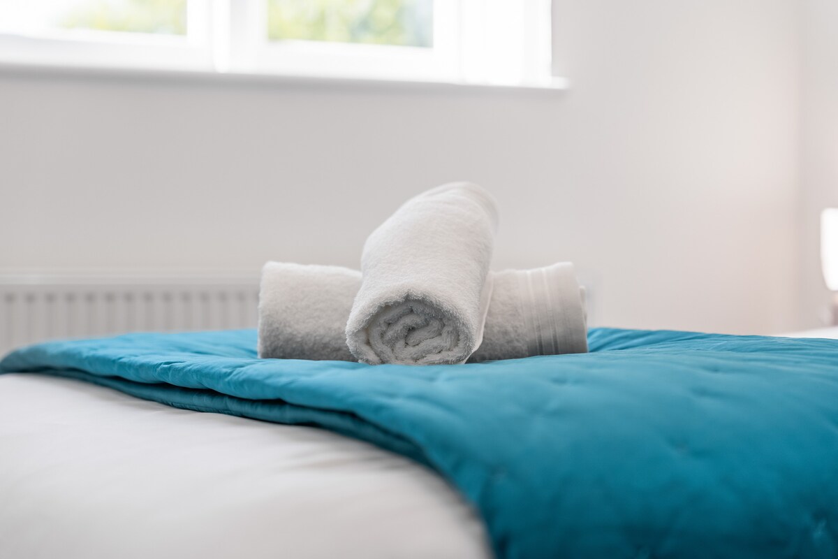 Fresh towels on arrival