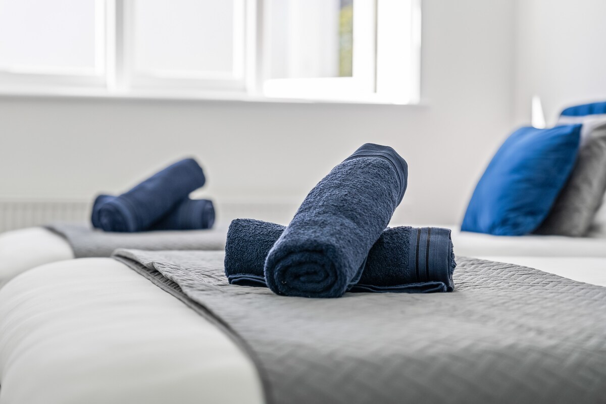 Fresh towels on arrival