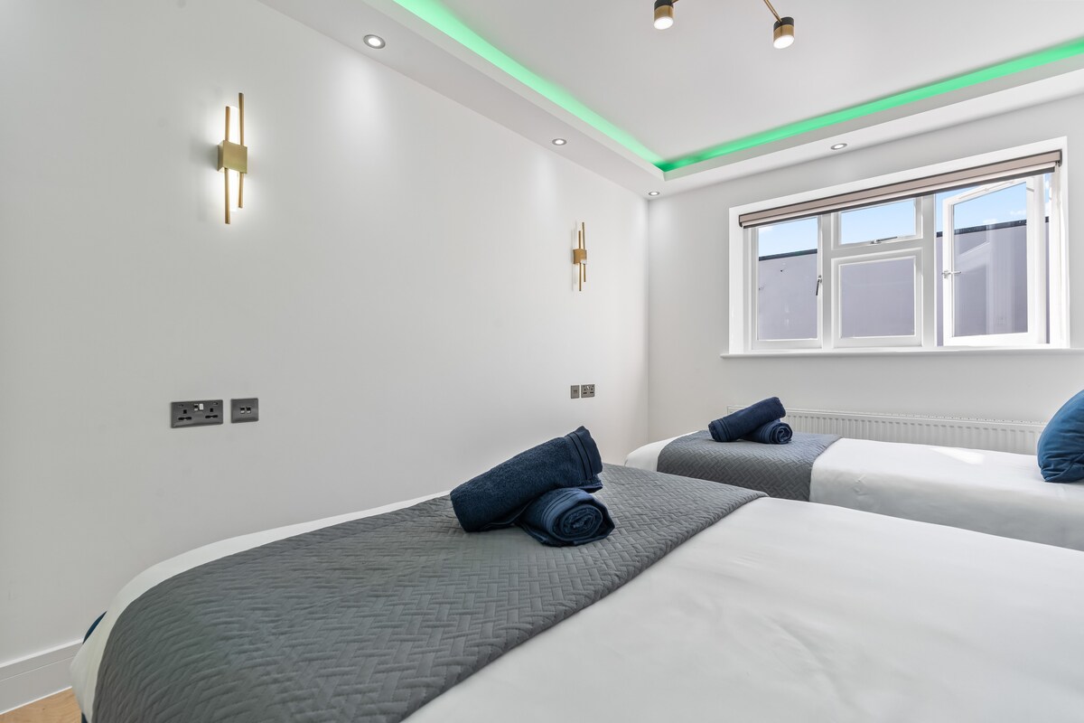 Bedroom 2 — angled view